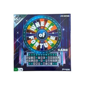 Pressman Wheel Of Fortune Game: 4Th Edition - Spin